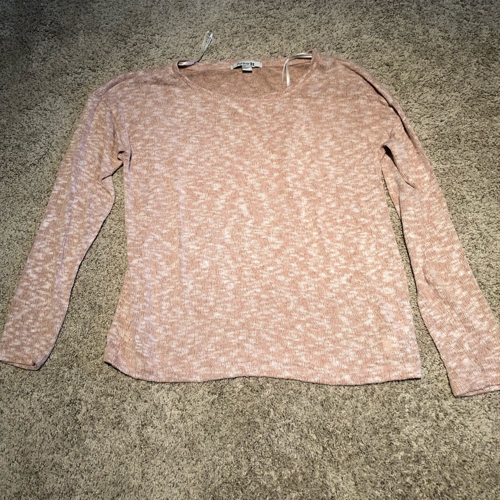 forever 21 pink sweater